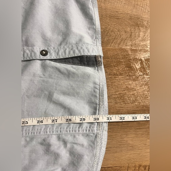 BKE Button-Up Men's Gray/Light Blue, Size XL - Picture 7 of 8